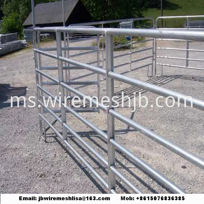 Galvanized Portable Horse Fence Panel
